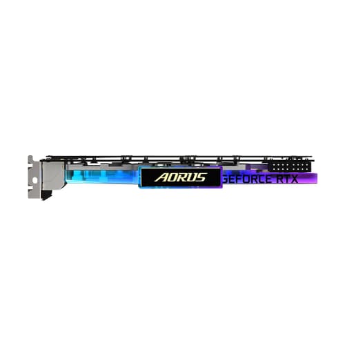 Gigabyte Aorus GeForce RTX 3080 Xtreme Waterforce WB 10GB GDDR6X 320-bit Gaming Graphics Card With Water Block
